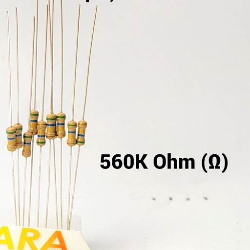 (20 PCS) RESISTOR 1/4 WATT | Resistor Berbagai Macam Ukuran Hambatan (Ohm) Harga Untuk 20 Pcs