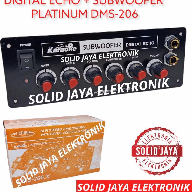 ♢ TONE CONTROL AKTIF STEREO DMS206 DMS-206.X DMS 206 PLUS PANEL STEREO TONE KONTROL ACTIVE DIGITAL E