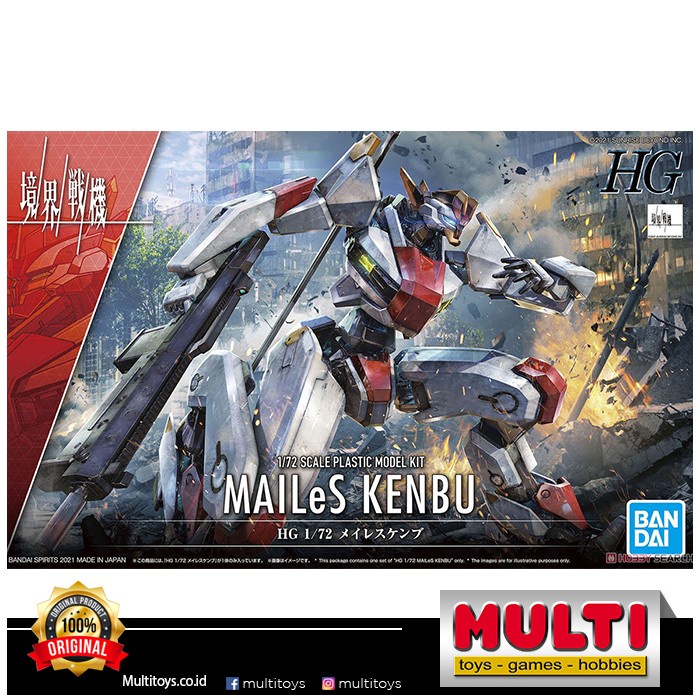 Terlaris Gundam Hg 1/72 Mailes Kenbu 62006