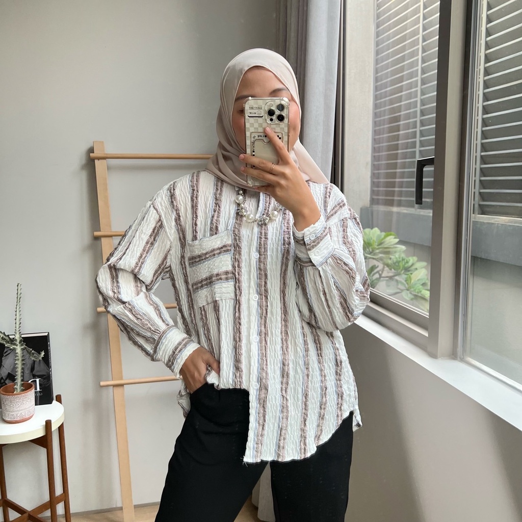 Oclo | Loaska Shirt casual stripe