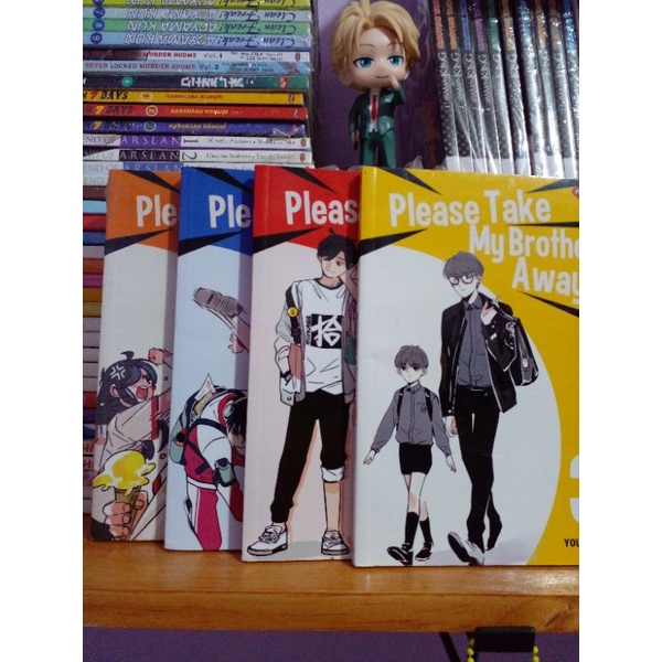 Komik Please Take My Brother Away set 1-5 minus no.4