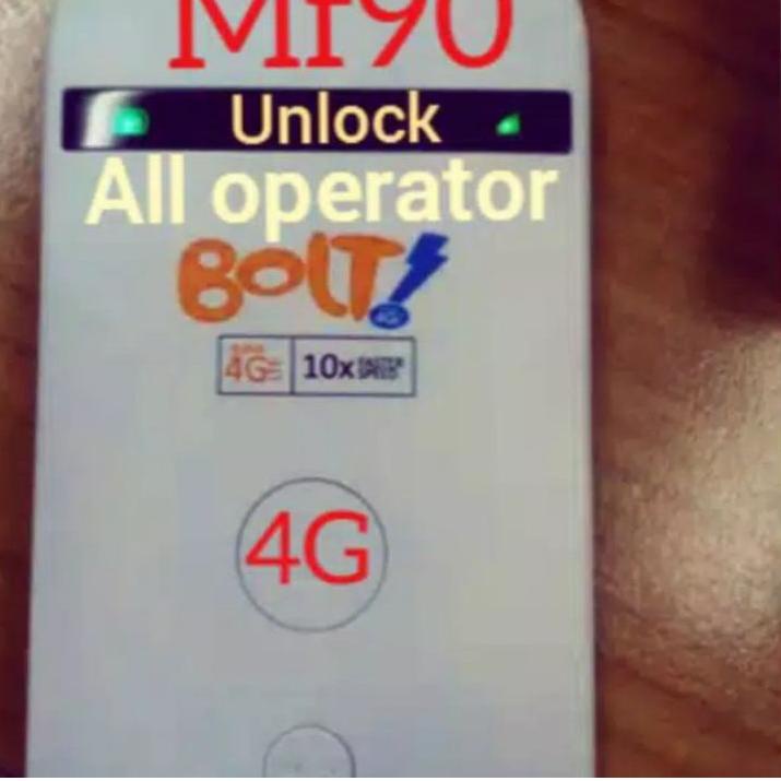 ➽ MODEM MIFI MF90 UNLOCK ALL OPERATOR 4G BEELINE BIRU ♘