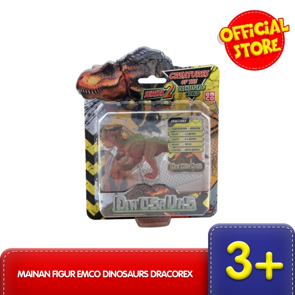 Mainan figur EMCO Dinosaurs Dracorex