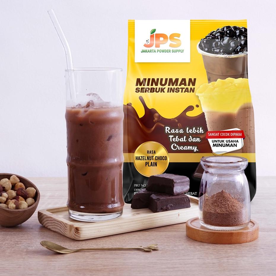 

✨Mall✨ Powder Drink JPS Bubuk Minuman Rasa HAZELNUT CHOCO PLAIN 1Kg grosir