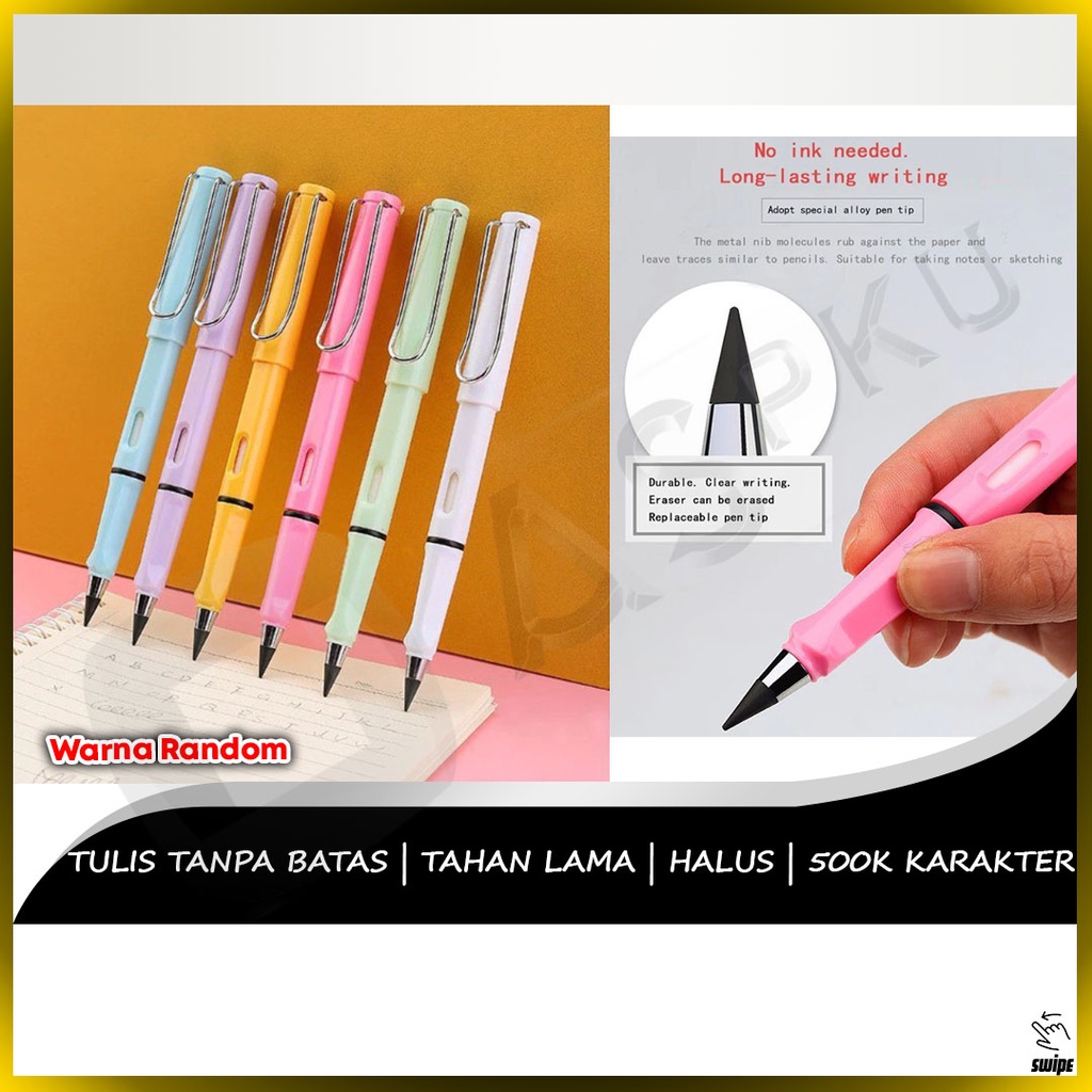 

Pensil Ajaib Alat Tulis Menggambar Menulis Unlimited Writing Pena Buku