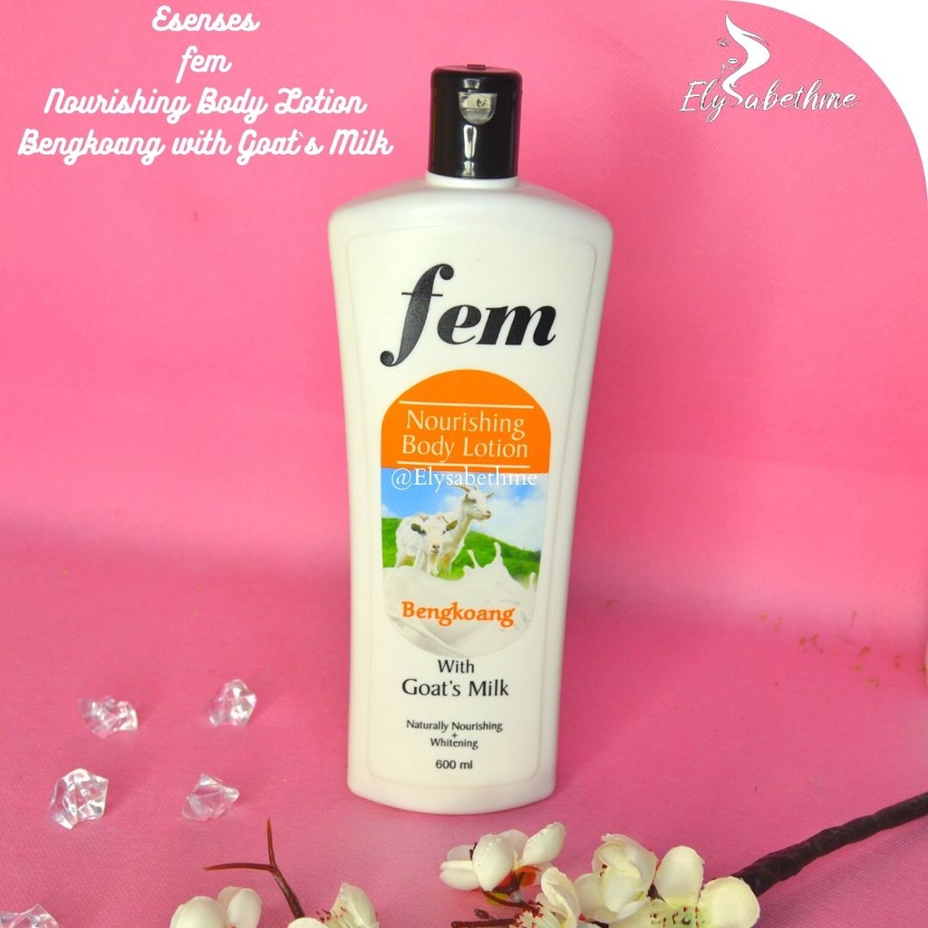 ✿ELYSABETHME✿  [ESENSES] Fem hand and body lotion pelembab kulit badan 600 ml