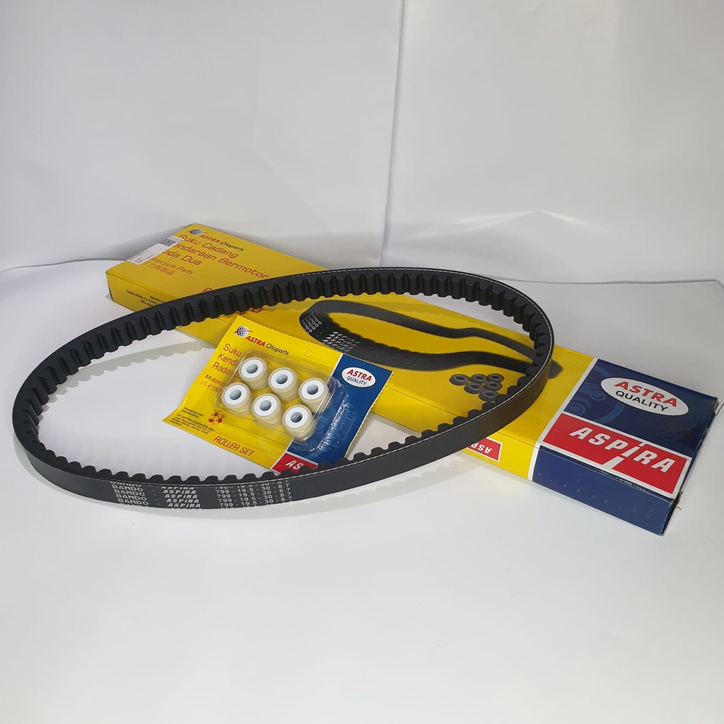 V-BELT BEAT ESP K44 ASPIRA V-BELT ONLY & V-BELT KIT UNTUK MOTOR BEAT ESP K44