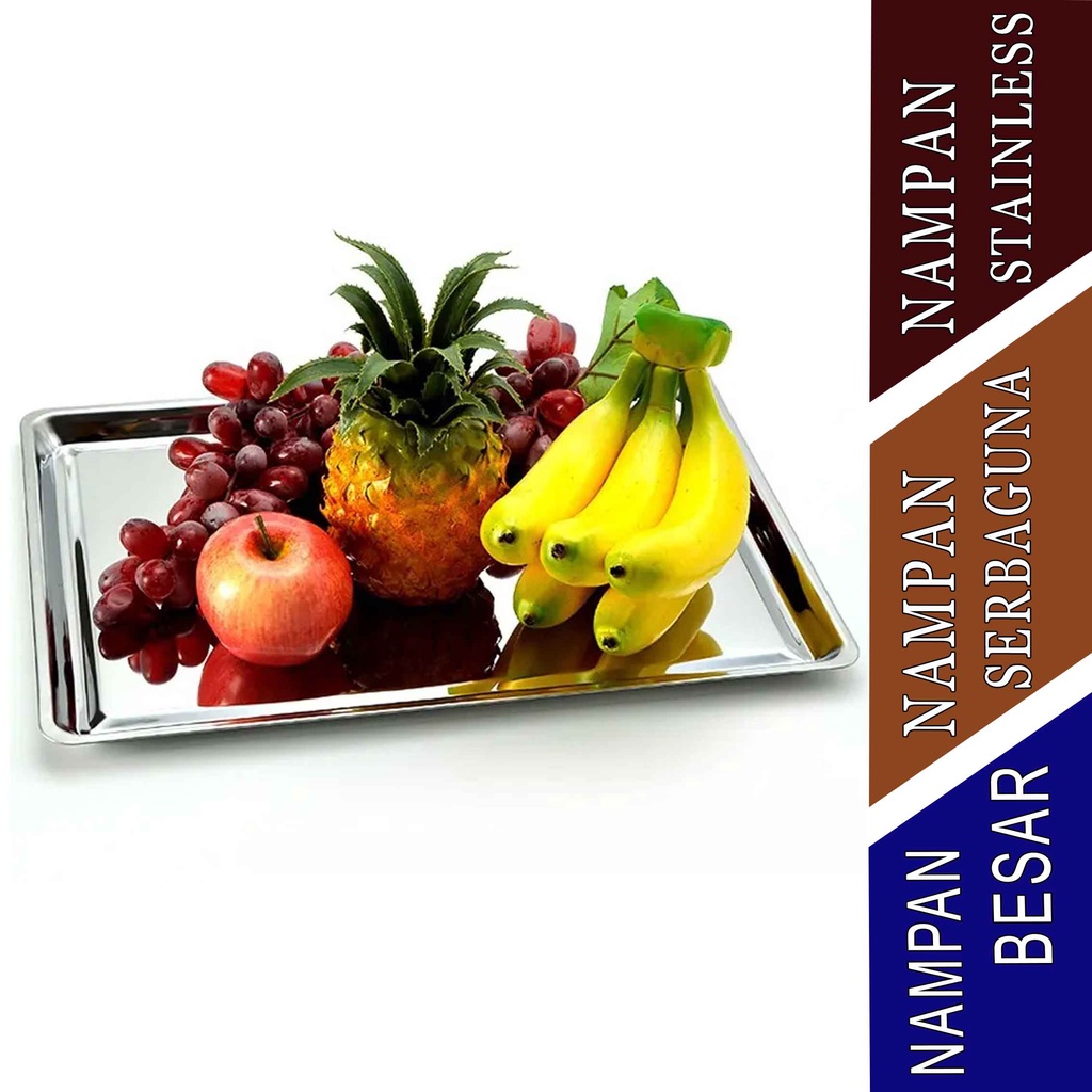 Nampan Serbaguna- Nampan Stainless- Nampan Besar