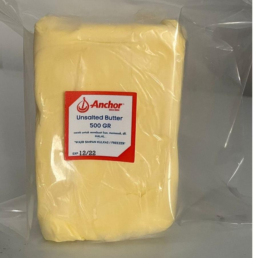 

➢ 500 GR Unsalted Butter Anchor 500 gram / Butter Anchor ♩