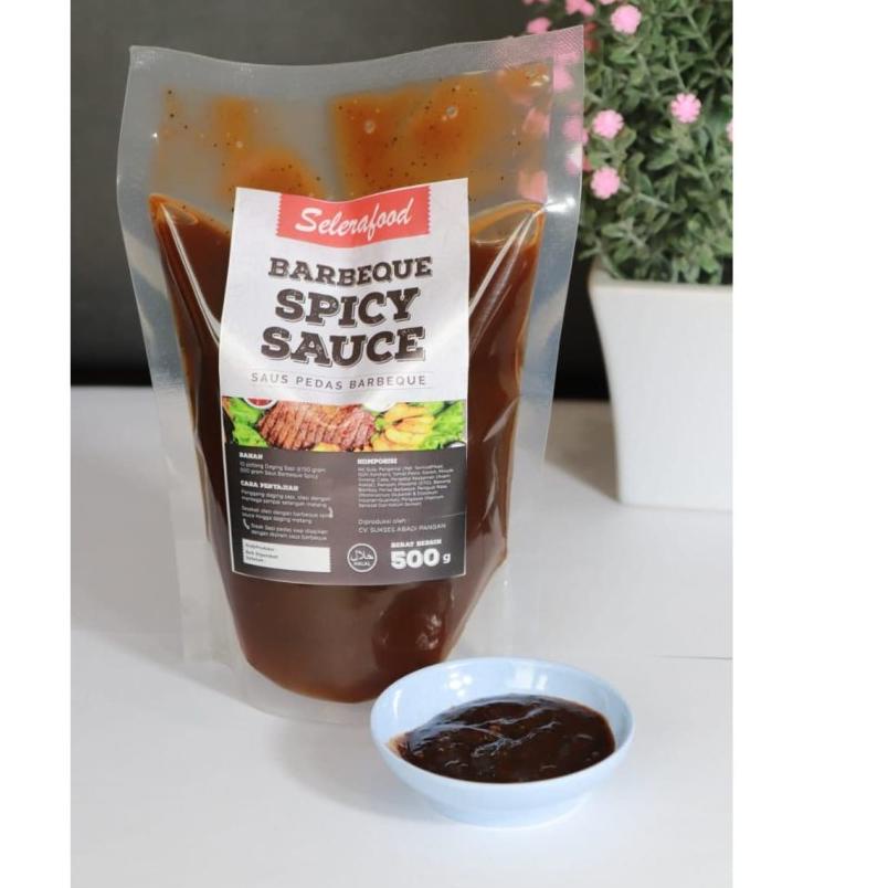 

☏ 2 Saus BBQ Spicy Selerafood isi 4 pack berat 500 gr/pack ♝