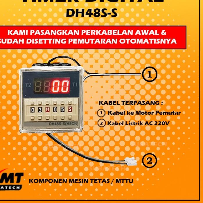 ← Timer Digital DH48S-S untuk Mesin Tetas Telur Otomatis untuk Mesin Tetas Telur Ayam Bebek Burung ✪