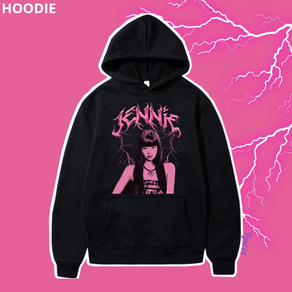 HOODIE PINK VENOM BLACKPINK - FREE PHOTOCARD - LANYARD