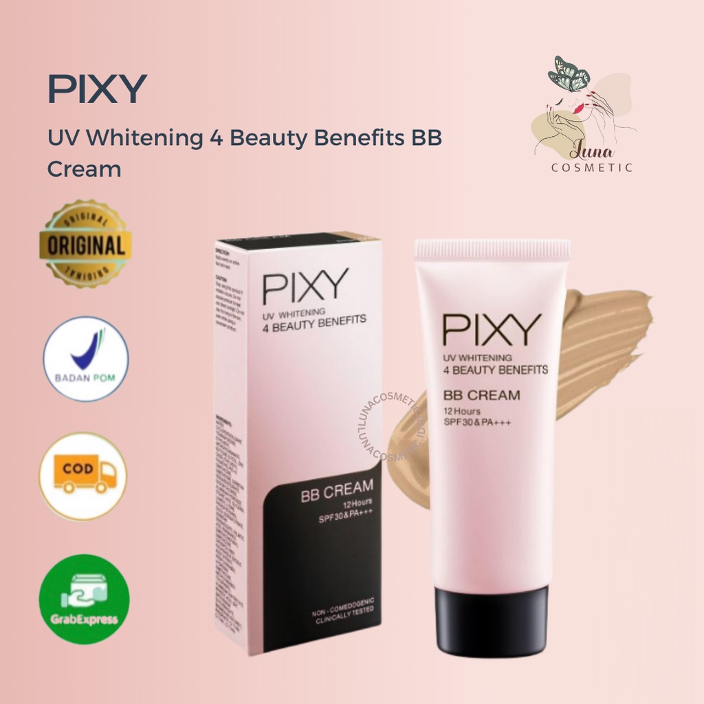 PIXY UV Whitening 4 Beauty Benefits BB Cream - Series