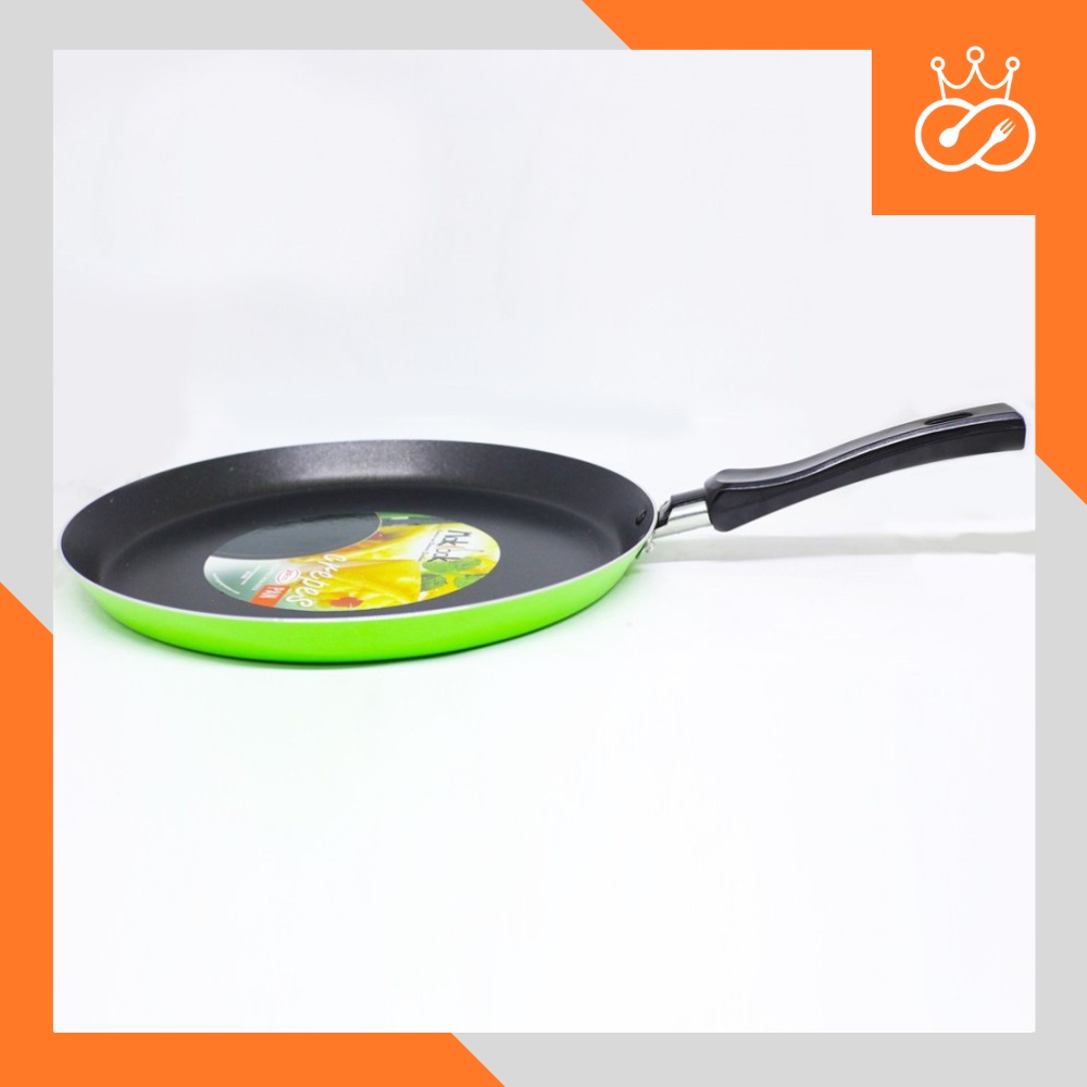 Wajan Crepes Pan / Crepes Maker / Crepes Pan MAKCOOK Anti Lengket / Pizza Pan Makcook