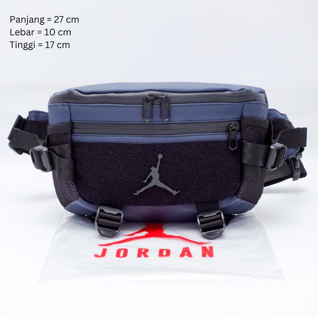 Waistbag Air Jord4n Tas Pinggang Pria Import Mirror Original Bahan Tebal