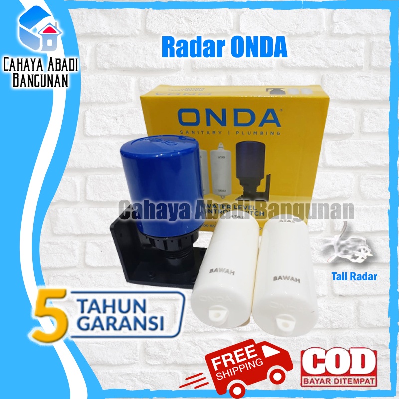 Radar Air Toren Pelampung Otomatis ONDA