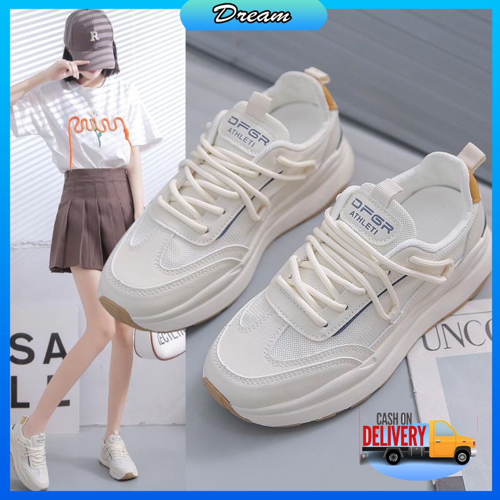 [DREAM] 251 Sepatu Wanita Sneakers Wanita Fashion Korea Casual Shoes Karet Premium Quality