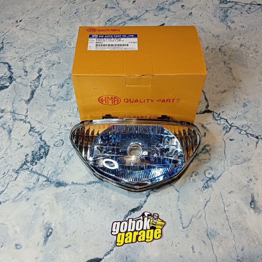 reflektor lampu depan mio sporty smoke blue ORIGINAL HMA THAILAND