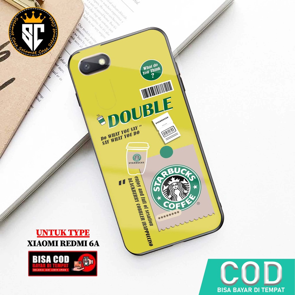 Case Xiaomi Redmi 6A Casing Xiaomi Redmi 6A  Selamet Case [STRBK] Case Glossy Case Aesthetic Custom 