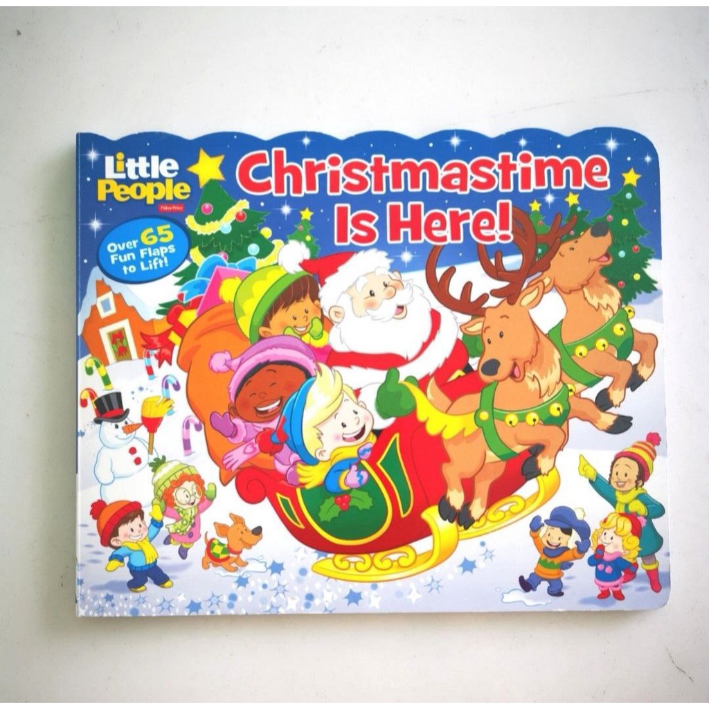 Little People Flap Book Christmas