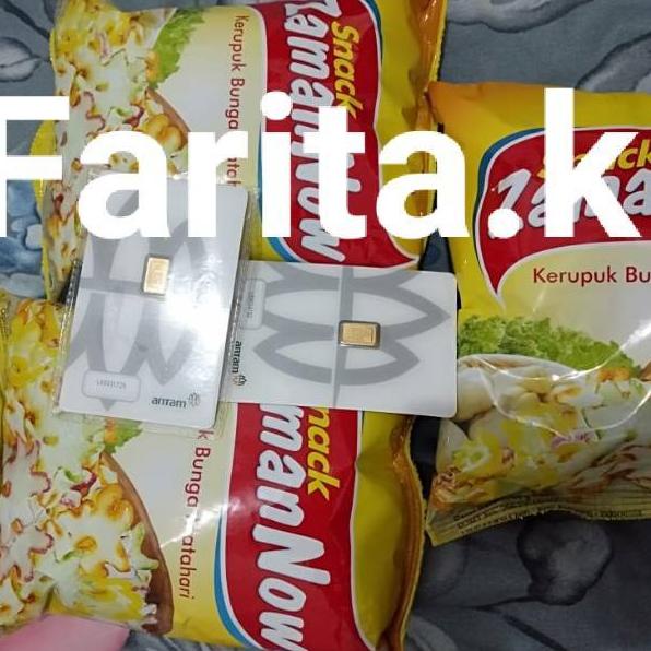 

♔ Snack zaman now / snack jaman now / snack berhadiah / emas ۝