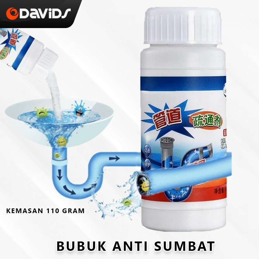 Obat Wc Mampet Bubuk Anti Sumbat Closet Kloset Toilet Wastafel Dapur