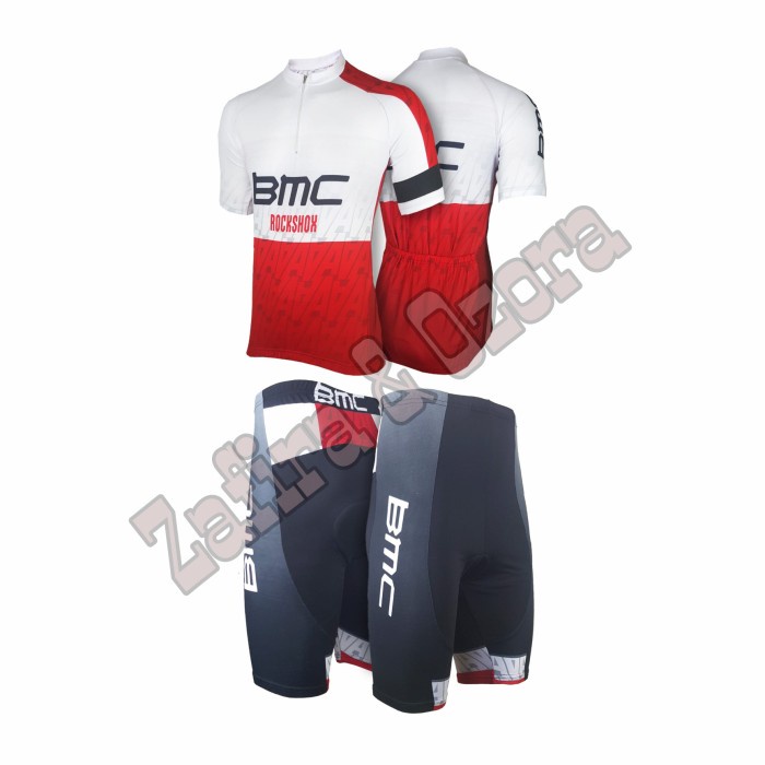 Terlaris Set Stelan Jersey Sepeda + Celana Padding Jersey Sepeda Gowes Rb