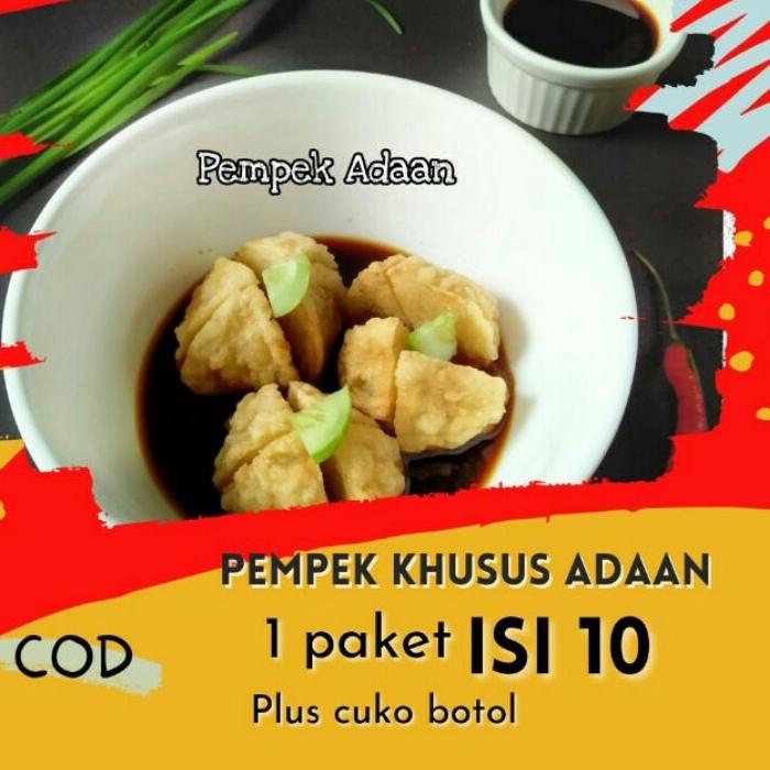 

PROMO HARI INI Pempek Palembang Asli, Adaan, Lenjer, Kulit isi 10, frozen, empek empek Palembang, mpek mpek murah grosir