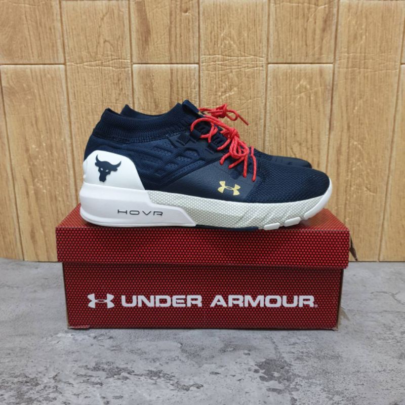 Under Armour Project Rock 2 Navy White