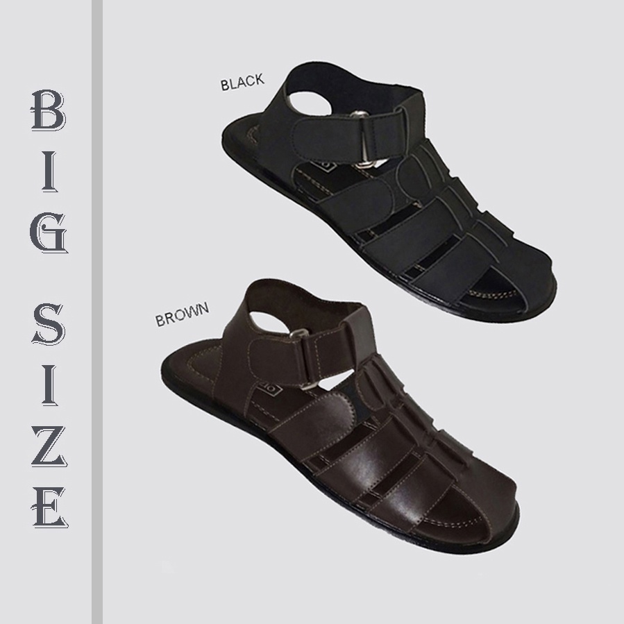 ACKERLEY X ZAGIB CLASSIC | Sandal Pria Casual Formal Ukuran Jumbo Besar 44-48 Big Size