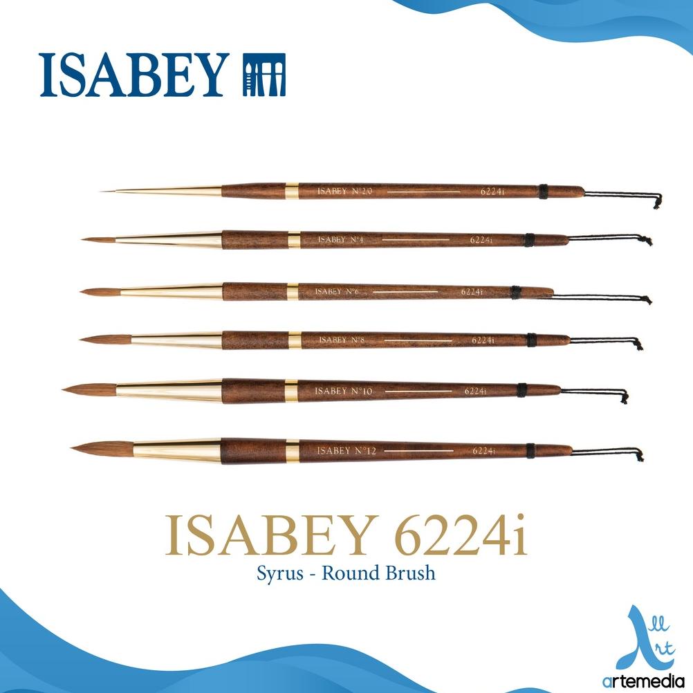 

Kuas Lukis Isabey 6224i Round Syrus Brush Short Handle