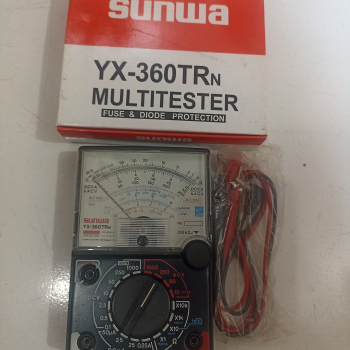 multitester sunwa yx360TRN multi tester sunwa yx 360 TRn analog avo