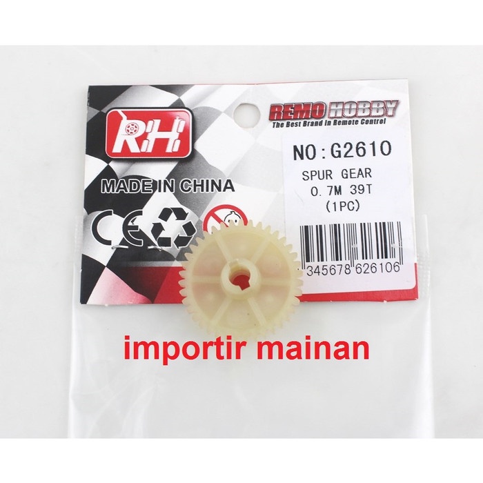 Part Spur Gear 0.7M 39T Rc Car Remo Hobby 1635 1631 No Part G2610 #Original