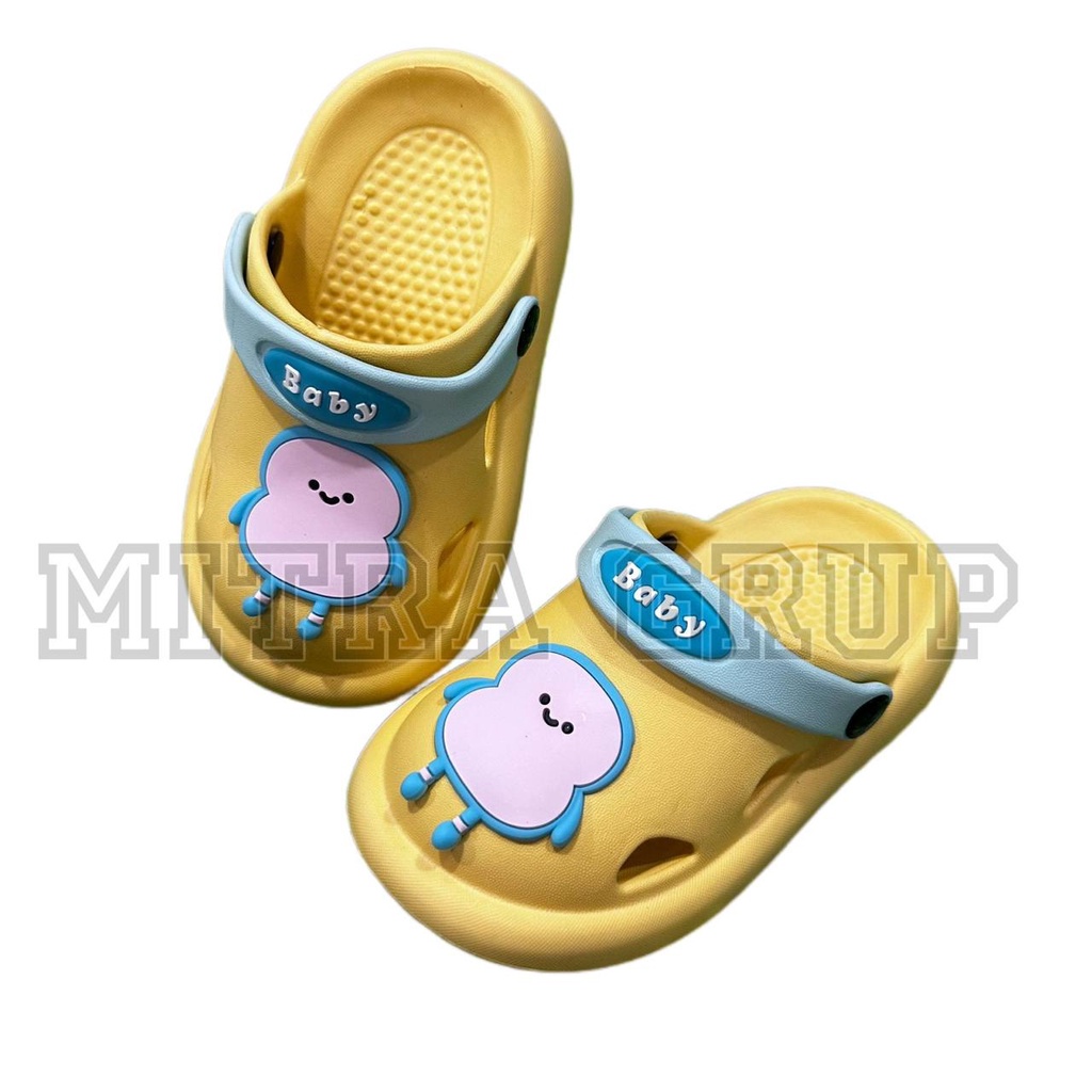 HEMA Sandal Baim Motif PINGUIN Sandal Baim Anak-Anak/ Sandal kodok anak sandal bakpao sepatu crocs Anak 20-31 by smoll