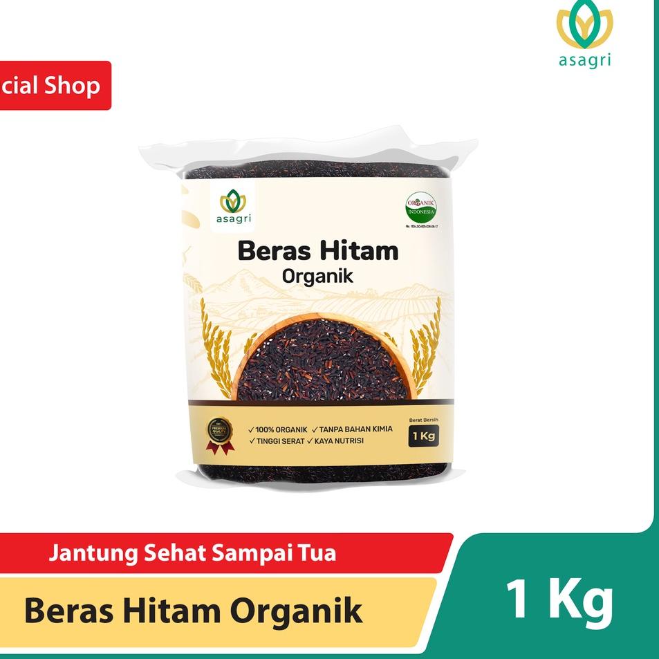 

❤[PROMO ⚡ALE!!!]❤ Asagri Beras Hitam Organik 1 Kg Untuk Diet Diabetes Kolesterol dan Jantung