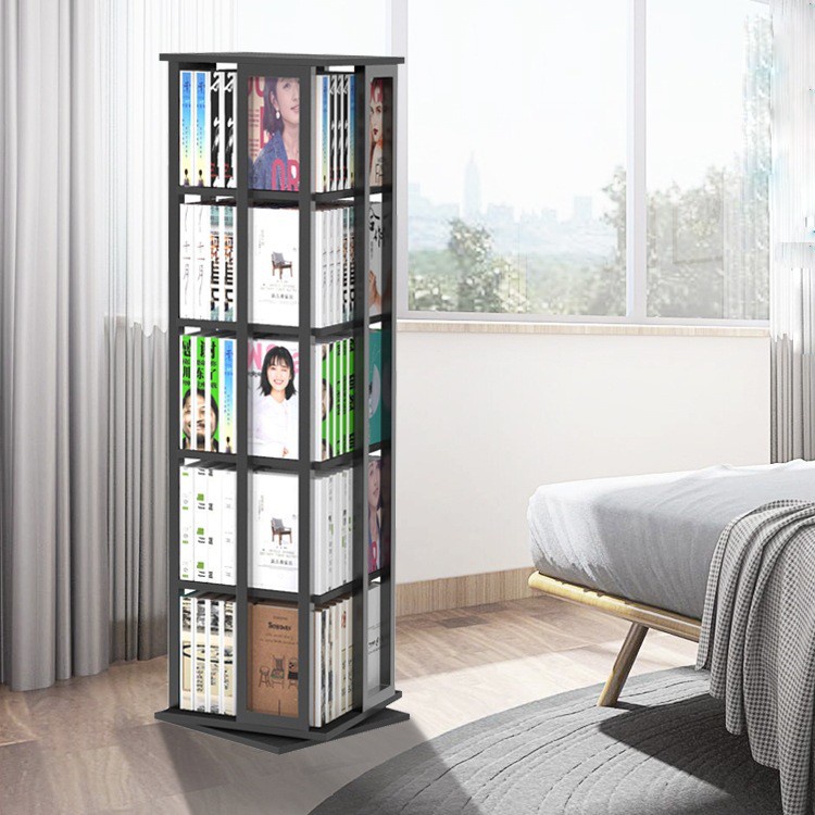 KYOTO Rak Bookshelf Adjustable 360 Rak Buku Meja Sederhana