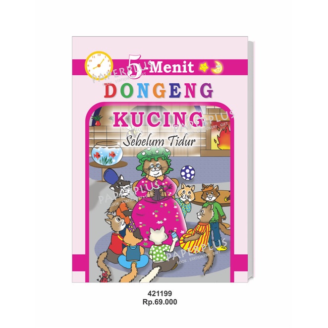 Terlaris 5 Menit Dongeng Kucing Sebelum Tidur