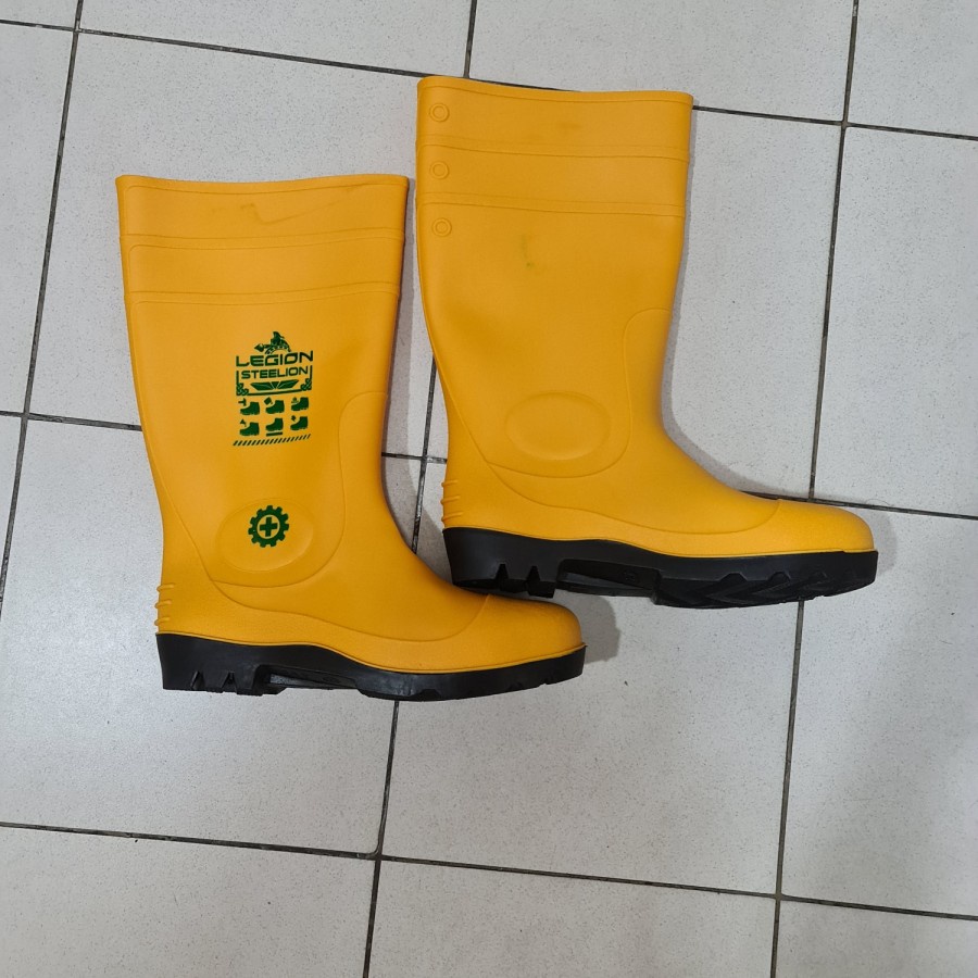 SEPATU SAFETY BOOT LEGION WARNA KUNING, JUAL SEPATU SAFETY BOOT LEGION, JUAL SEPATU SAFETY BOOT LEGI