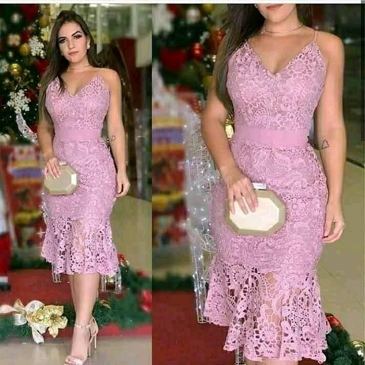 mididress brukat lapis scuba ungu muda