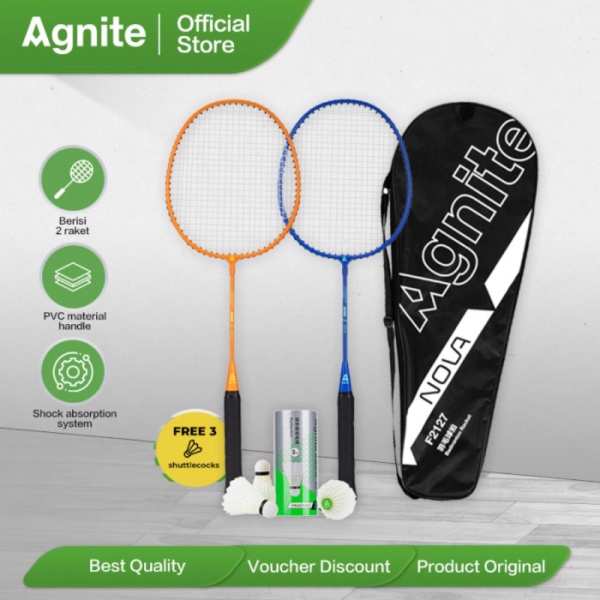 

Dijual Agnite Children Badminton Racket / Raket Bulu Tangkis Anak F2127 Murah