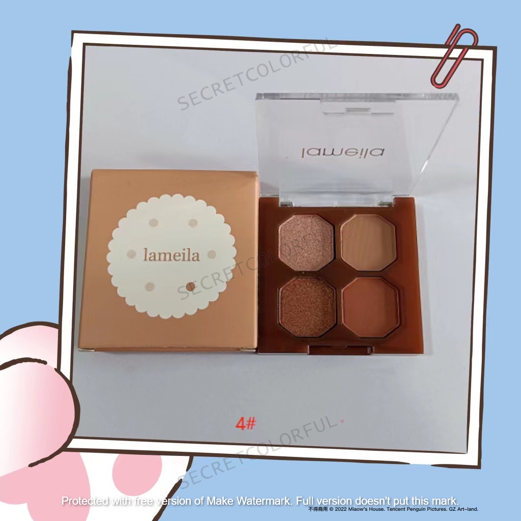 lameila eye shadow geometris warna~secretcolorful