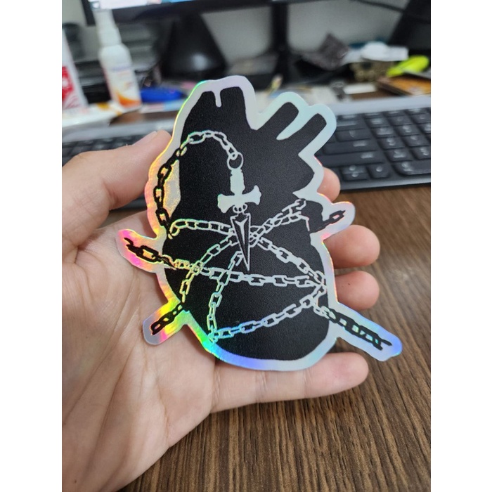 

Sticker Hologram Anime Besar - PSH1497 - Hunter x Hunter - Chain Kura