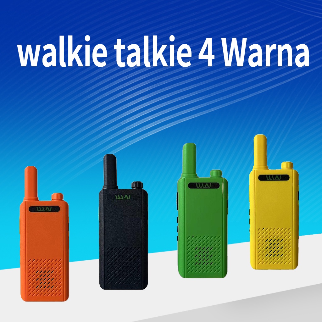 HT Walkie Talkie WLN KD-C160 Waterproof Portable Walky Talky Jarak Jauh 10km(Max) 2 Way Radio Walkie Talkies HT Handy Talky