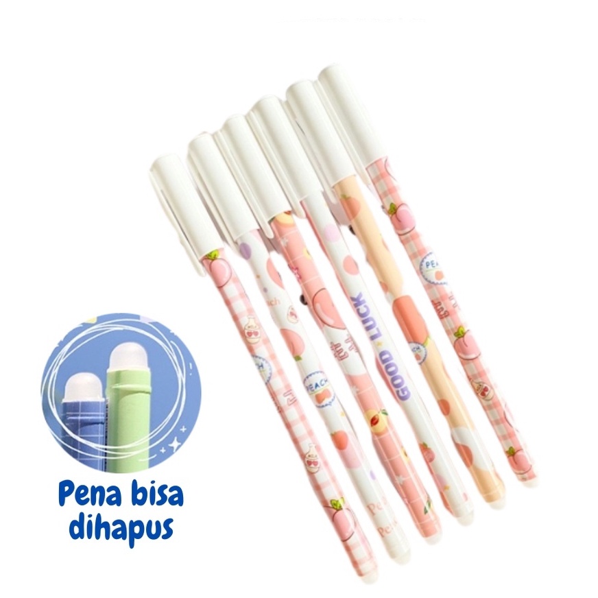 Pulpen Bisa Dihapus Lucu/ Pena Eraser Pen Alat Perlengkapan Sekolah