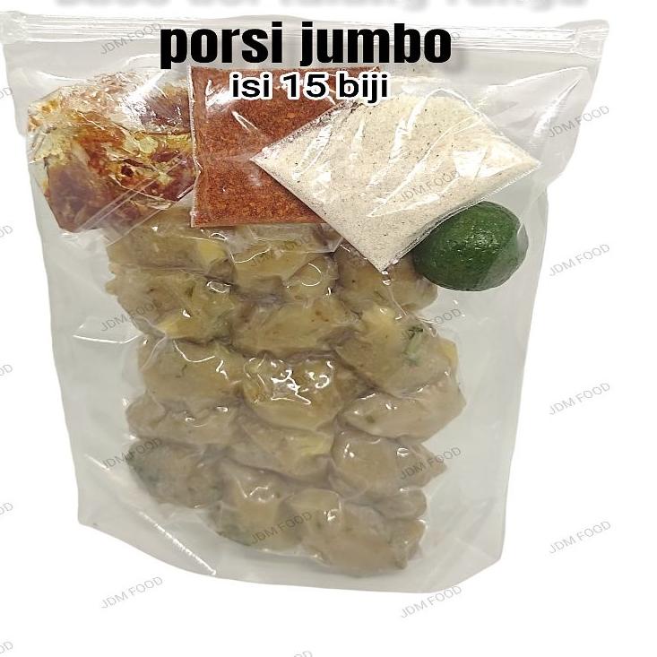 

【flashϟsale】 baso aci tulang rangu porsi jumbo isi 15 biji + bumbu