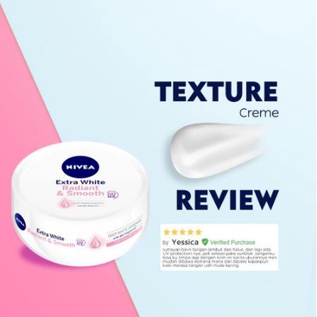 * NCC * Nivea Creme Soft Extra White Krim Pelembab Moisturizer Untuk Wajah Tubuh dan Tangan