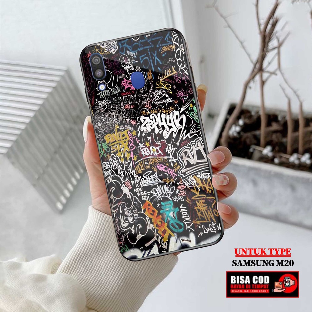 Case Samsung M20 - AGM CASE - Fashion Case hp Samsung M20 - Casing hp Samsung M20 - Silikon hp - Pel