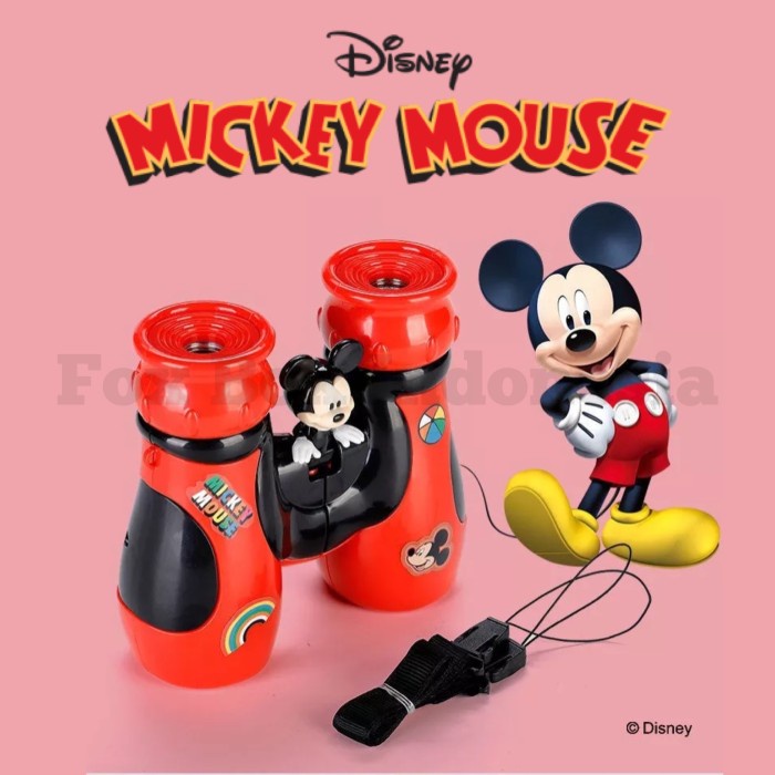 Terlaris Disney Mickey Mouse Binocular - Mainan Teropong Anak Disney Mickey