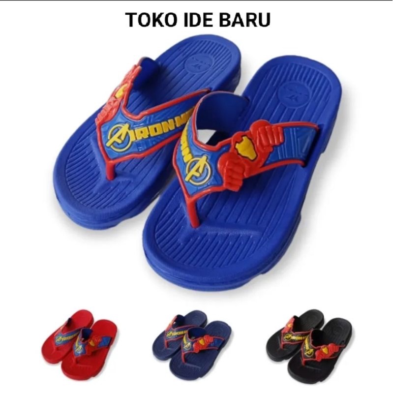 Sandal Jepit Anak Laki-laki Size 24-29 Yitai YT-342D
