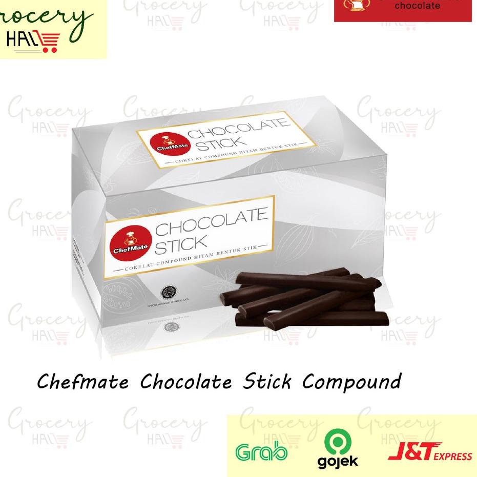 

♦ CHEFMATE STICK CHOCOLATE COMPOUND 1 KG ( BAKESTABLE ) ➽